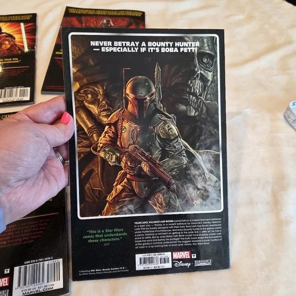 Star Wars Marvel Graphic Novel Lot - Darth Vader, Rogue One, Bounty Hunters (6) - Picture 14 of 14